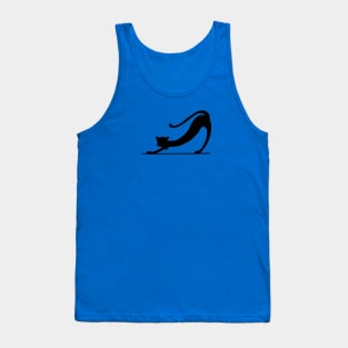 Stretching cat Tank Top